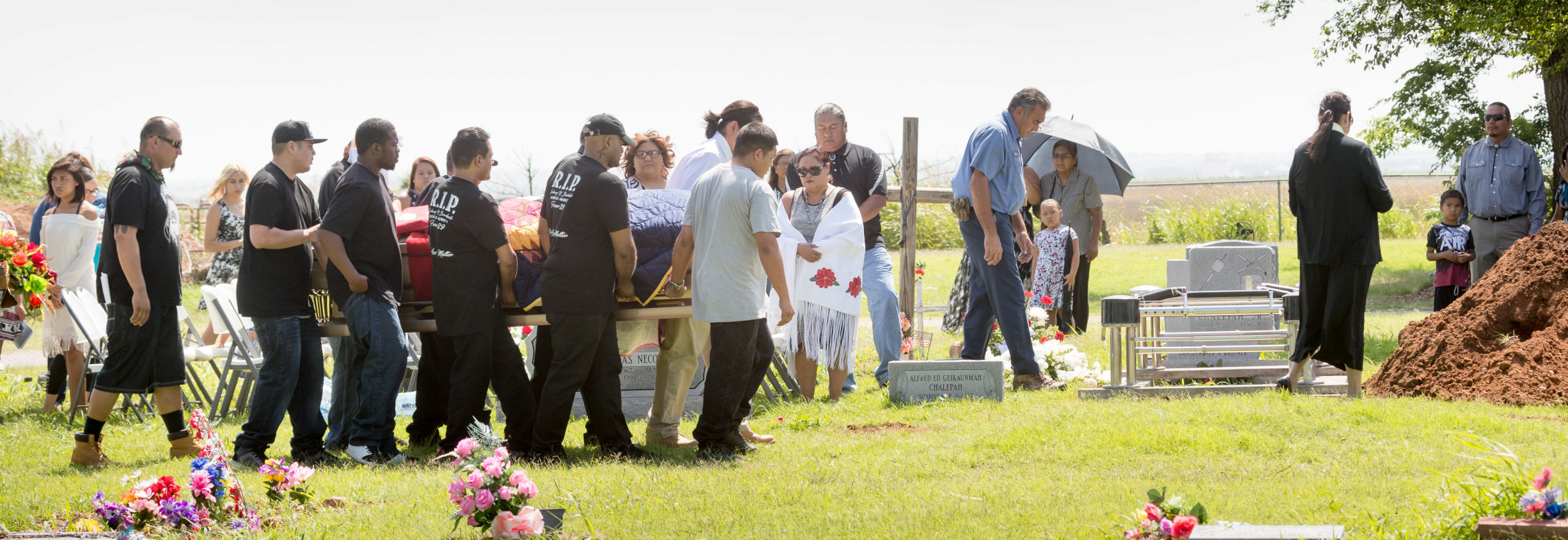 Zachary Bearheels funeral